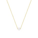 Necklace 375/9 K Yellow Gold with Freshwater Pearl 5.0mm - 397518.P0