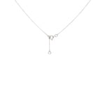 Collier 375/9 K Weissgold Kreuz mit Zirkonia - 397138.Z1