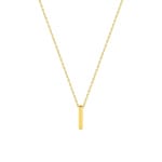 Collier 750/18 K Gelbgold