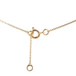 Collier 750/18 K Gelbgold mit 3 Saphiren Marquise und Diamanten 0.01ct. - MN503BSB4-42