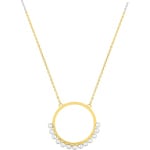 Collier 750/18 K Gelbgold mit Süsswasserzuchtperlen Ø 2.5mm