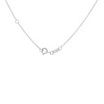Collier or gris 750/18 ct Foi Amour Espoir - 778561WG