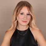 Collier or gris 750/18 ct avec diamants 0.08 ct H/si - AR-74417-WG