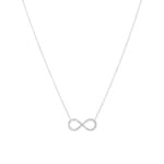 Collier 750/18 K Weissgold mit Diamanten 0.33 ct H/si