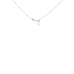 Necklace 750/18 K White Gold with Diamonds 0.33 ct H/si - CO-69427-WG