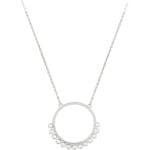Collier 750/18 K Weissgold mit Süsswasserzuchtperlen Ø 2.5mm