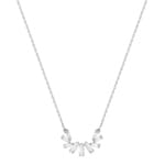 Collier 750/18 K Weissgold mit Zirkonia