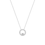Collier 750/18 K Weissgold mit Zirkonia - 3.7186.Z1