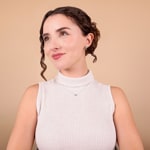 Necklace 750/18 K White Gold with Cubic Zirconia Ø 6mm - 3.3031.Z1-42