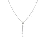 Collier 925 Silber rhodiniert 42cm - 312004