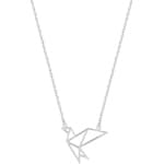 Necklace 925 Silver rhodium-plated 42cm, Dove