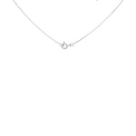 Necklace 925 Silver rhodium-plated 42cm, Tiger - 332253