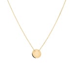 Collier mit Anhänger 750/18 K Gelbgold 42cm