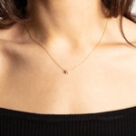 Necklace with Pendant 750/18 K Yellow Gold with Diamond 0.30 ct H/si - AN-082194-30-GG