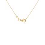 Necklace with Pendant 750/18 K Yellow Gold with Diamonds 0.21 ct H/si - AN-097497-GG