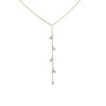 Collier mit Anhänger 750/18 K Gelbgold mit Diamanten 0.48 ct H/si by CHRISTIAN