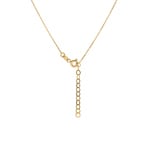 Necklace with Pendant 750/18 K Yellow Gold with Diamonds 0.60 ct H/si - NO8GG