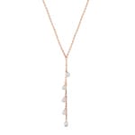 Collier mit Anhänger 750/18 K Roségold mit Diamanten 0.48 ct H/si by CHRISTIAN