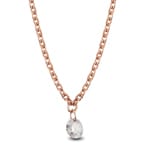 Collier mit Anhänger 750/18 K Roségold mit Diamanten 0.50 ct H/si by CHRISTIAN - AN-3000728567