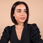 Collier avec pendentif or gris 750/18 ct avec diamant 0.03 ct H/si by CHRISTIAN - AN-1000961646