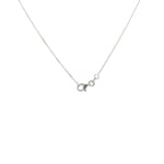 Collier mit Anhänger 750/18 K Weissgold mit Diamanten 0.22 ct H/si - AN-096888-WG