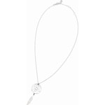 Collier avec pendentif Argent 925 rhodié 42cm, Capteur de rêves
