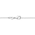 Collier 925 Silber rhodiniert mit Zirkonia - KE-873461-925