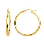 Creolen 375/9 K Gelbgold 2.5mm Ø 35mm