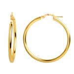 Creolen 375/9 K Gelbgold 2.5mm Ø 40mm