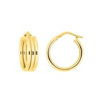 Creolen 375/9 K Gelbgold Ø 16mm