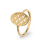 Bague or jaune 750/18 ct