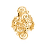Bague or jaune 750/18 ct Fantaisie - 11300