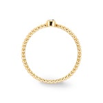 Damenring 750/18 K Gelbgold mit Diamant 0.03 ct H/si by CHRISTIAN - RI-101011-GG