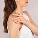 Ring 750/18 K Yellow Gold with Diamonds 0.35 ct H/si - RI-55381-GG