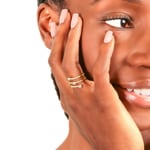 Bague or jaune 750/18 ct avec diamants 0.50 ct H/si - RI-69574-GG