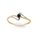 Ring 750/18 K Yellow Gold with Sapphire - 08PO41BS
