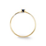 Ring 750/18 K Yellow Gold with Sapphire - 08PO41BS