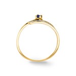 Ring 750/18 K Yellow Gold with Sapphire - 1714S