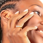 Ring 750/18 K Yellow Gold Fantasy with Cubic Zirconia - 08SA742BZ