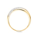 Ring 750/18 K Yellow Gold Fantasy with Cubic Zirconia - 08SA742BZ