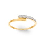 Ring 750/18 K Yellow Gold Fantasy with Cubic Zirconia - 1.3084.Z3