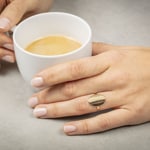 Ring 750/18 K Yellow Gold oval - 11288