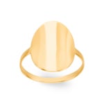 Ring 750/18 K Yellow Gold oval - 11288