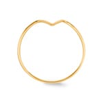 Ring 750/18 K Yellow Gold V - 11390