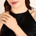 Ring 750/18 K Rose Gold with Diamonds 0.33 ct H/si - RI-71481-RG