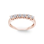 Damenring 750/18 K Roségold mit Diamanten 0.50 ct H/si - RI-69319-RG