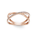 Ring 750/18 K Roségold Fantasie mit Zirkonia - 08SA781RZ
