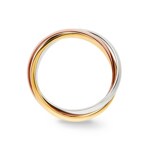 Damenring 750/18 K Tricolor - 1616.05812