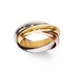 Damenring 750/18 K Tricolor - 1616.05813
