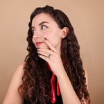 Ring 750/18 K White Gold with Diamonds 0.01 ct H/Si and Sapphires - PR08245-2-WG